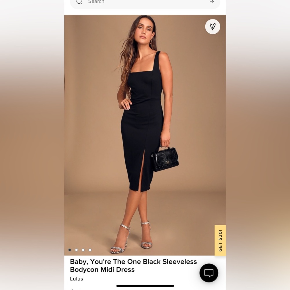 Black S Lulu’s Dress (Baby You’re the One)
